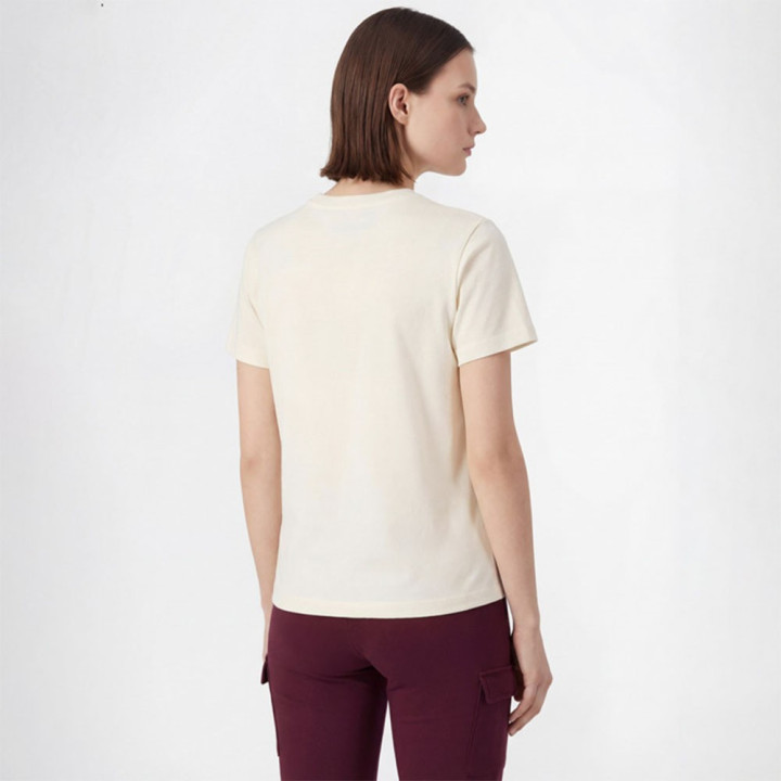 Champion T-Shirt Logo Tonale Bianco Donna