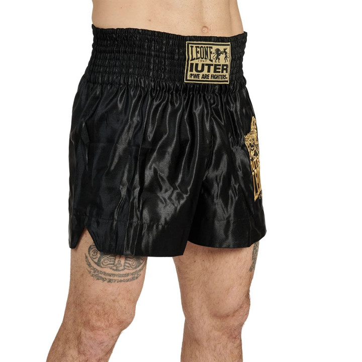 Leone Pantaloncini Combat X Iuter Nero Uomo