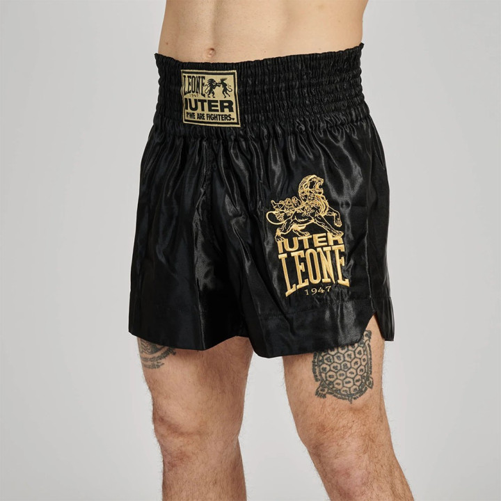 Leone Pantaloncini Combat X Iuter Nero Uomo