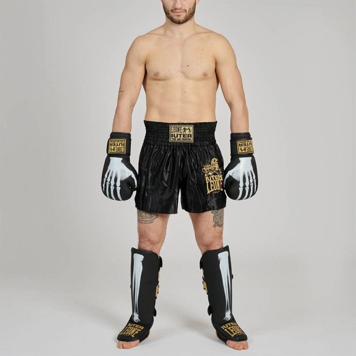 Leone Pantaloncini Combat X Iuter Nero Uomo