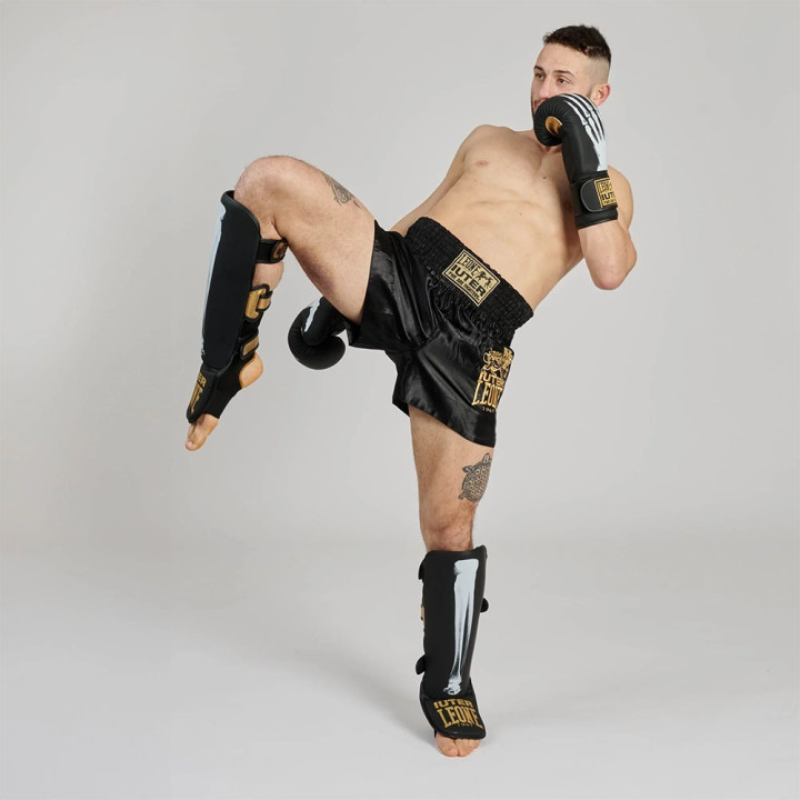 Leone Pantaloncini Combat X Iuter Nero Uomo