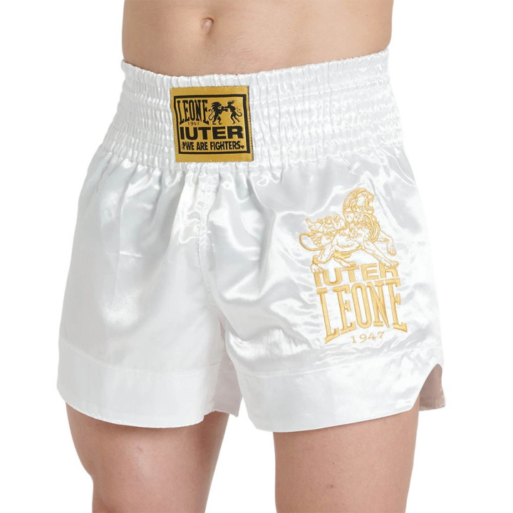 Leone Pantaloncini Combat X Iuter Bianco Uomo