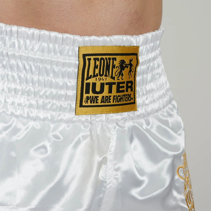Leone Pantaloncini Combat X Iuter Bianco Uomo
