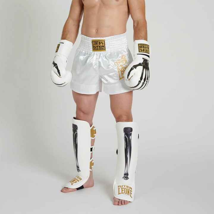 Leone Pantaloncini Combat X Iuter Bianco Uomo