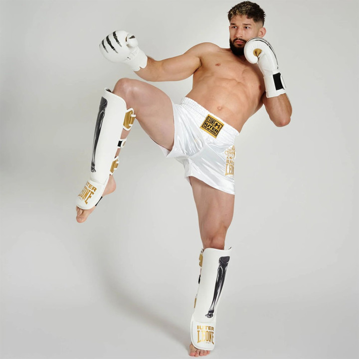 Leone Pantaloncini Combat X Iuter Bianco Uomo
