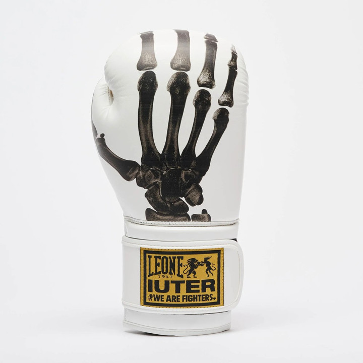 Leone Guanti Boxe X Iuter Bianco Uomo