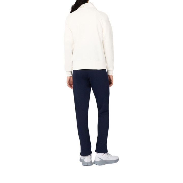Champion Tuta Sportiva Full Zip Bianco Donna