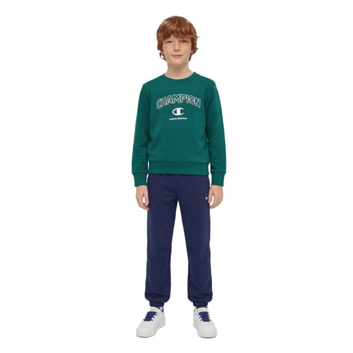 Champion Tuta Sportiva Girocollo Verde Bambino