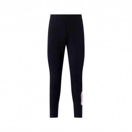 Champion Leggings Sportivi Nero Bambina