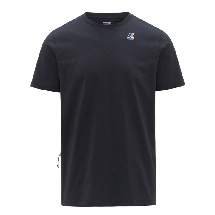 K-Way T-Shirt Leonide Blu Uomo