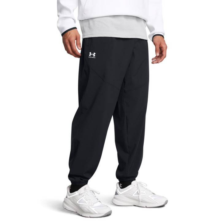 Under Armour Pantaloni C Elastico Nero Uomo