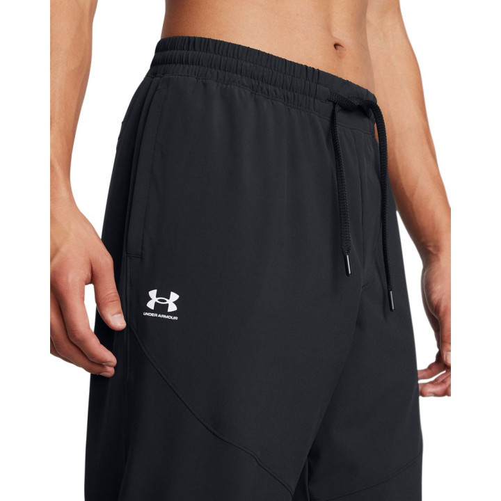Under Armour Pantaloni C Elastico Nero Uomo