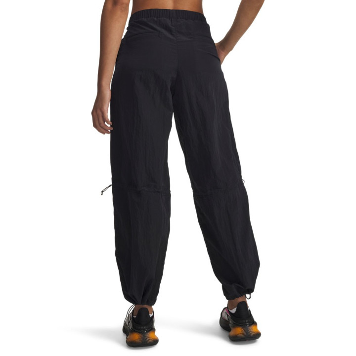 Under Armour Pantaloni Wovent Nero Donna
