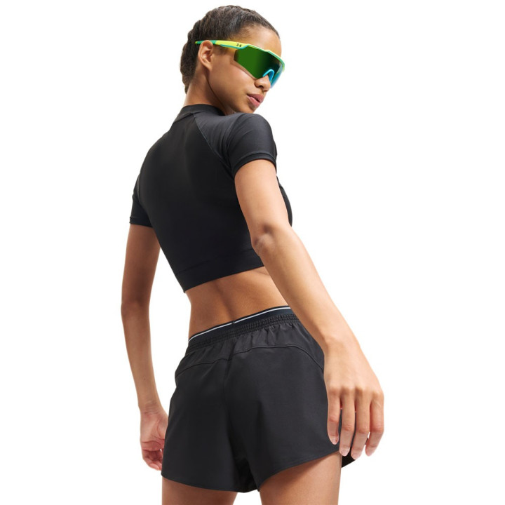 Under Armour Cropped T-Shirt Hg Nero Donna