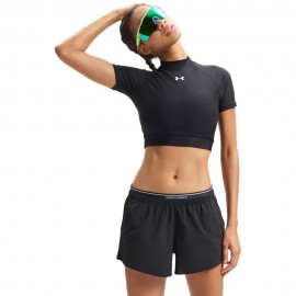 Cropped T-Shirt Hg nero