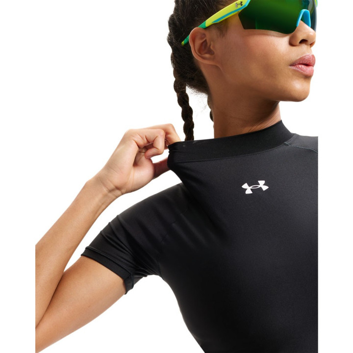 Under Armour Cropped T-Shirt Hg Nero Donna
