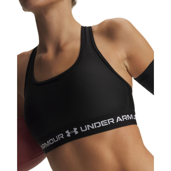 Under Armour Reggiseno Sportivo Cross Back Nero Donna