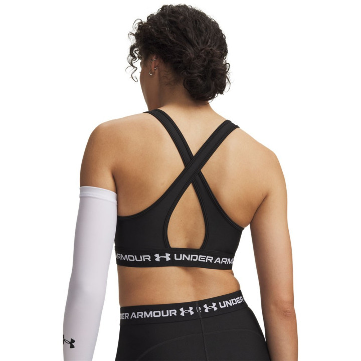 Under Armour Reggiseno Sportivo Cross Back Nero Donna