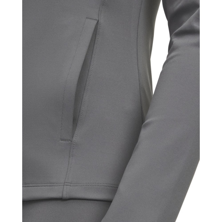 Under Armour Felpa Palestra Full Zip M Zip Motion Grigio Donna