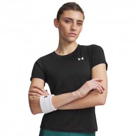 Under Armour Maglietta Palestra Tech Mesh Nero Donna