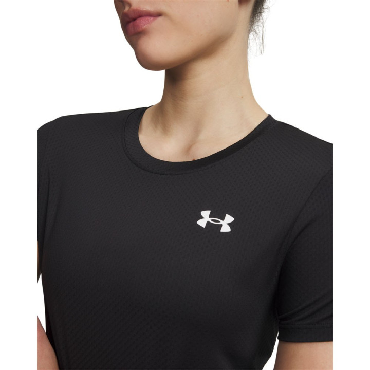 Under Armour Maglietta Palestra Tech Mesh Nero Donna