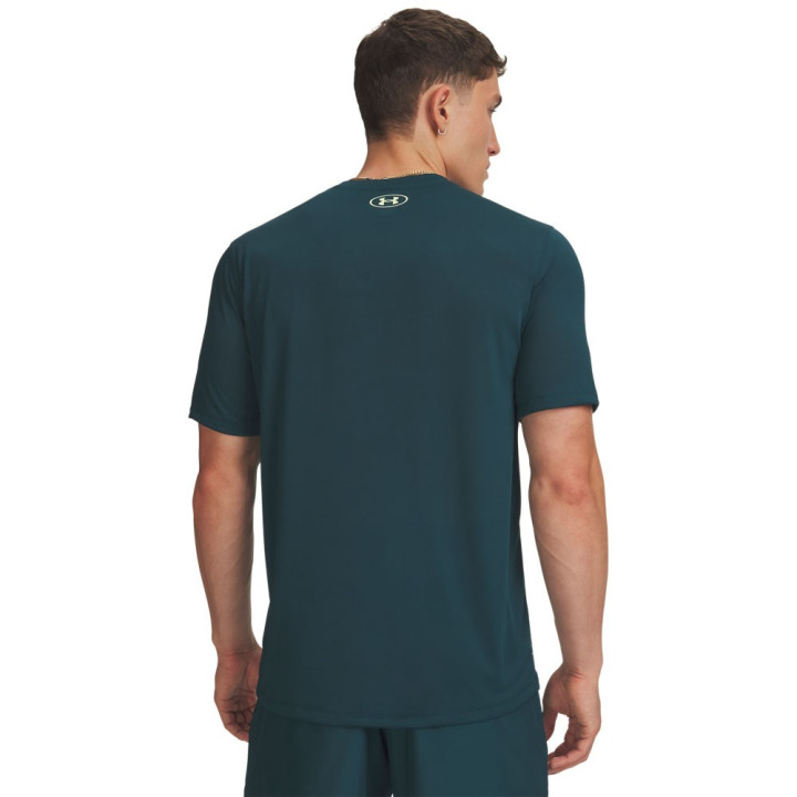 Under Armour Maglietta Palestra Tech Play Verde Uomo