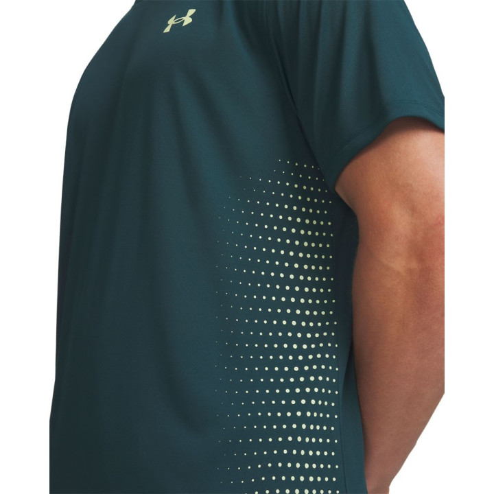 Under Armour Maglietta Palestra Tech Play Verde Uomo