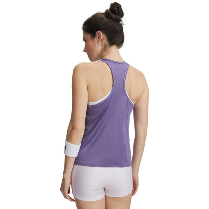 Under Armour Canotta Palestra Knockout Viola Donna