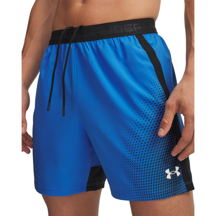 Under Armour Shorts Sportivi Vanish Wordmark Blue Atlantis Uomo