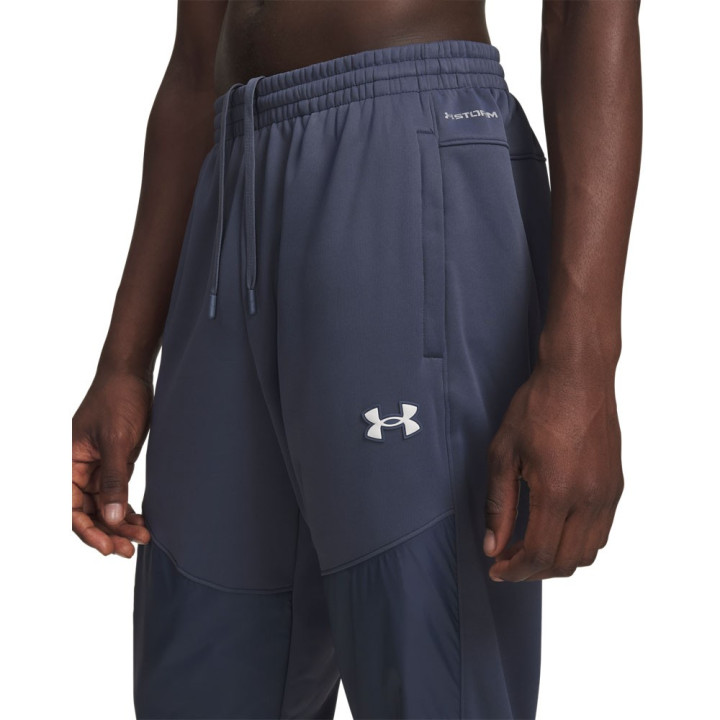 Under Armour Pantaloni Con Polsino Flc Pro Utility Downpour Gray Uomo