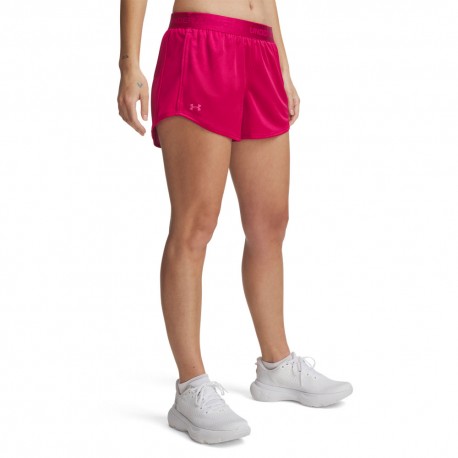 Under Armour Shorts Sportivi Tech Play Fuxia Donna