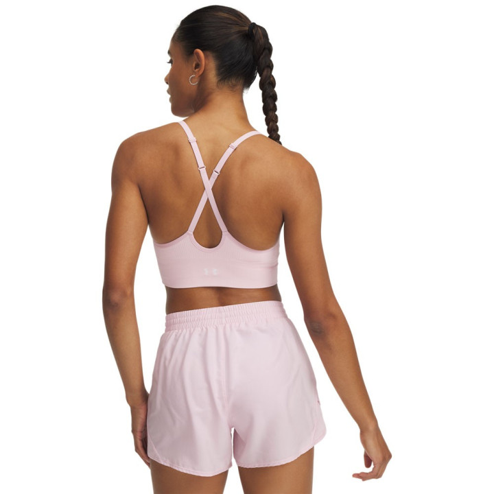 Under Armour Reggiseno Sportivo Vanish Seamless Rosa Donna