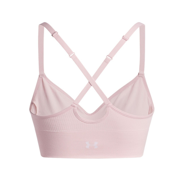 Under Armour Reggiseno Sportivo Vanish Seamless Rosa Donna
