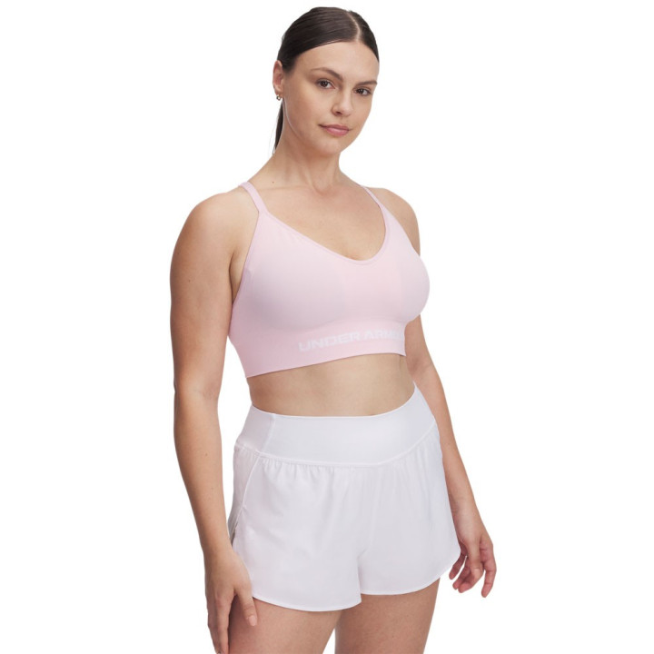 Under Armour Reggiseno Sportivo Vanish Seamless Rosa Donna