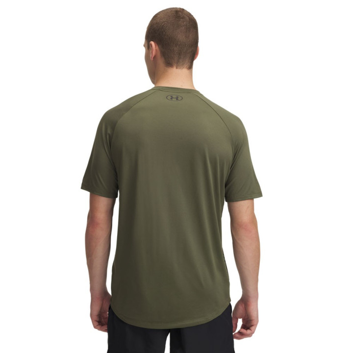 Under Armour Maglietta Palestra Fade Tech Verde Uomo