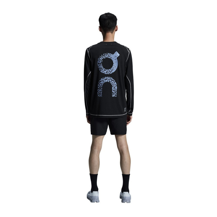 On Pantaloncini Running Core 5" Core Nero Uomo