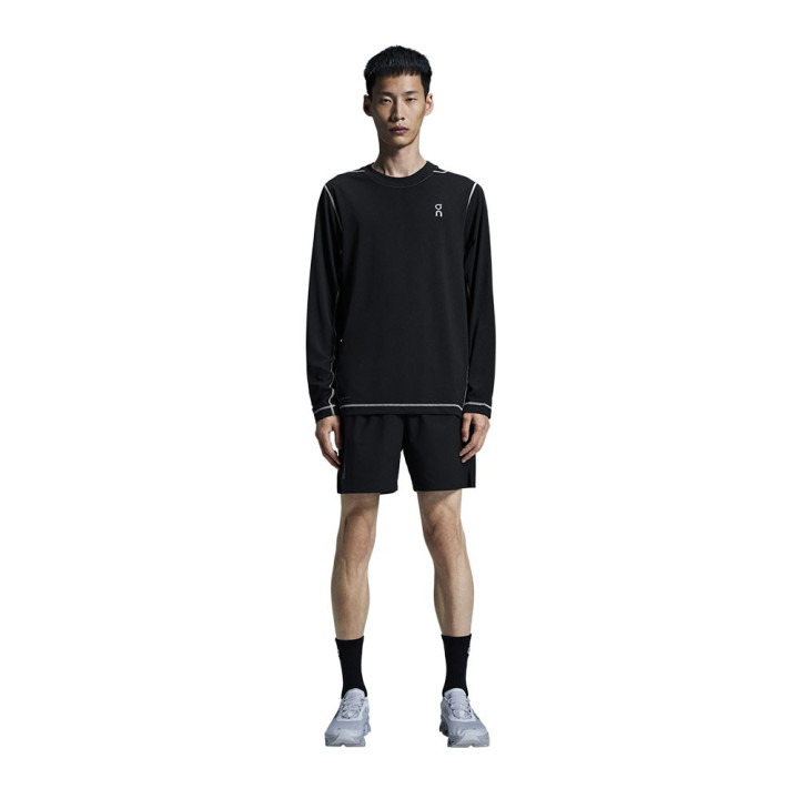 On Pantaloncini Running Core 5" Core Nero Uomo