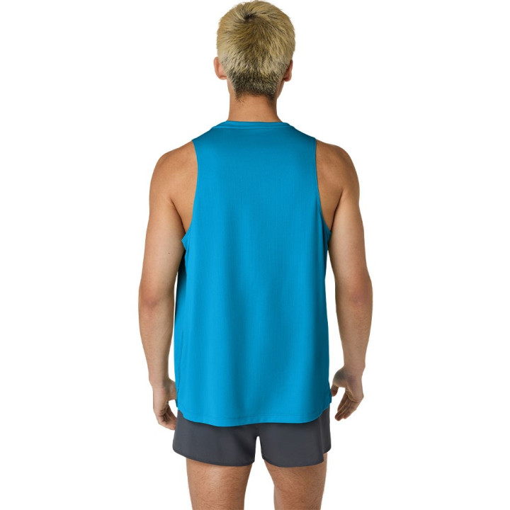 Asics Canotta Running Core Aegean Blue Uomo