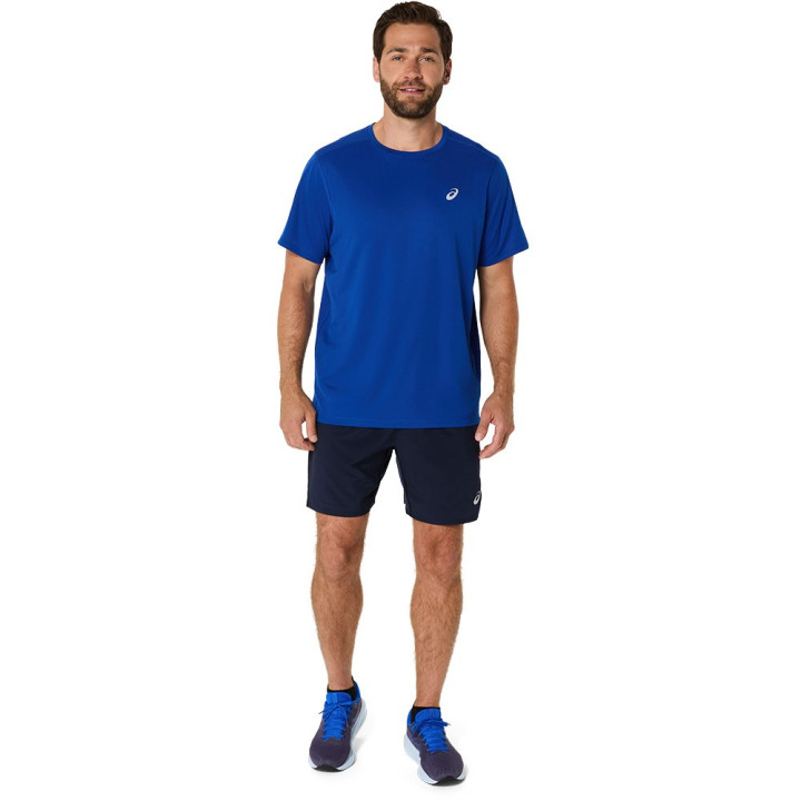 Asics Maglia Running Core Asics Blue Uomo