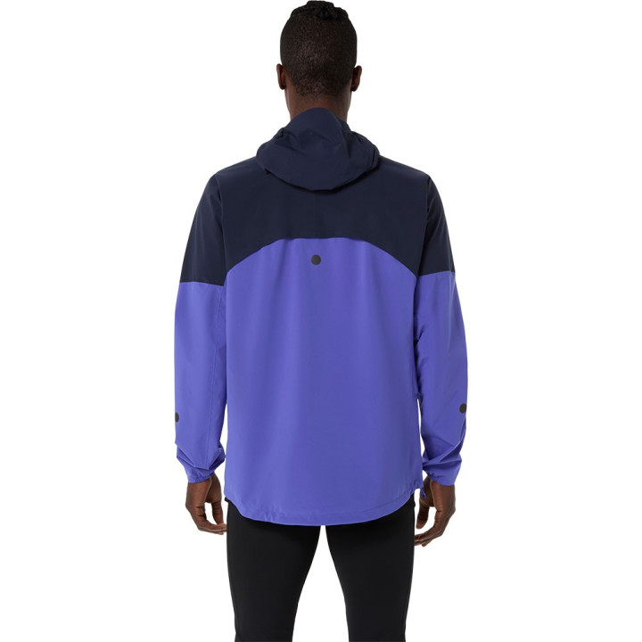 Asics Giacca Running Legend Metarun Blu Viola Uomo