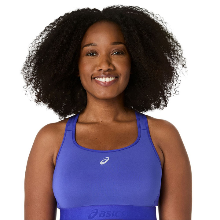 Asics Reggiseno Sportivo Compression Road Cobalt Burst Donna