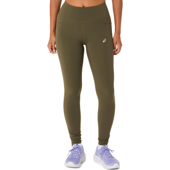 Asics Tight Run Adjustable Nagino Dark Olive Donna