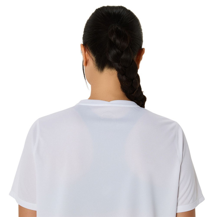 Asics Maglia Running Core Brillant Bianco Donna