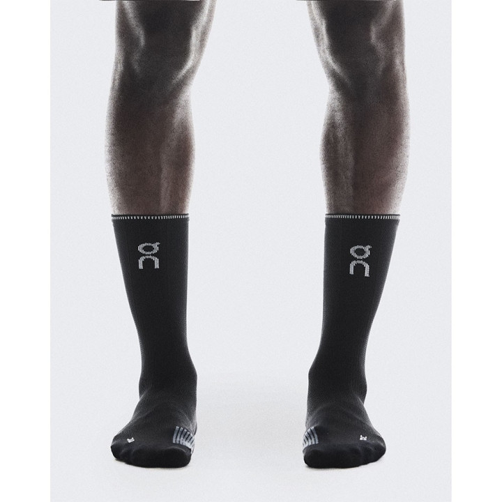 On Performance Run Sock High Nero
