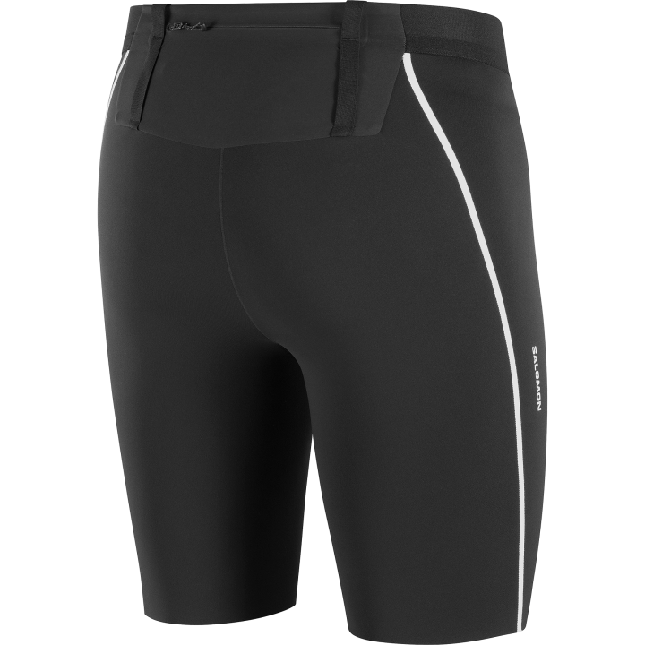 Salomon Tight Trail Running 9" Sense Stow Sht Deep Nero Uomo