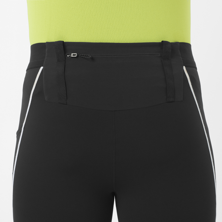 Salomon Tight Trail Running 9" Sense Stow Sht Deep Nero Uomo
