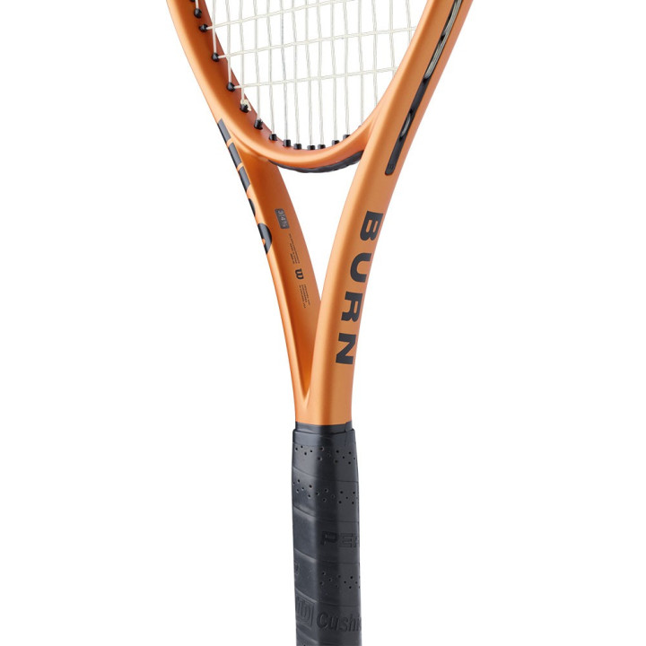 Wilson Burn V6 100S Metallic Arancio - Racchetta Tennis Uomo