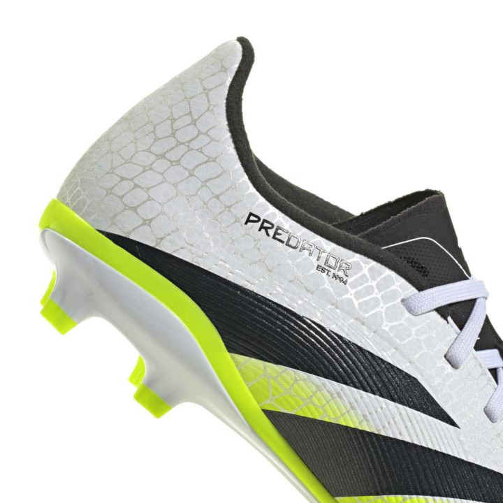 Adidas Predator League Fg/Mg Bianco - Scarpe Da Calcio Bambino