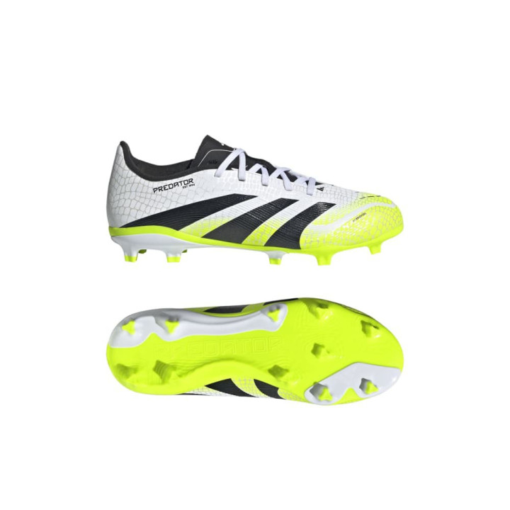 Adidas Predator League Fg/Mg Bianco - Scarpe Da Calcio Bambino