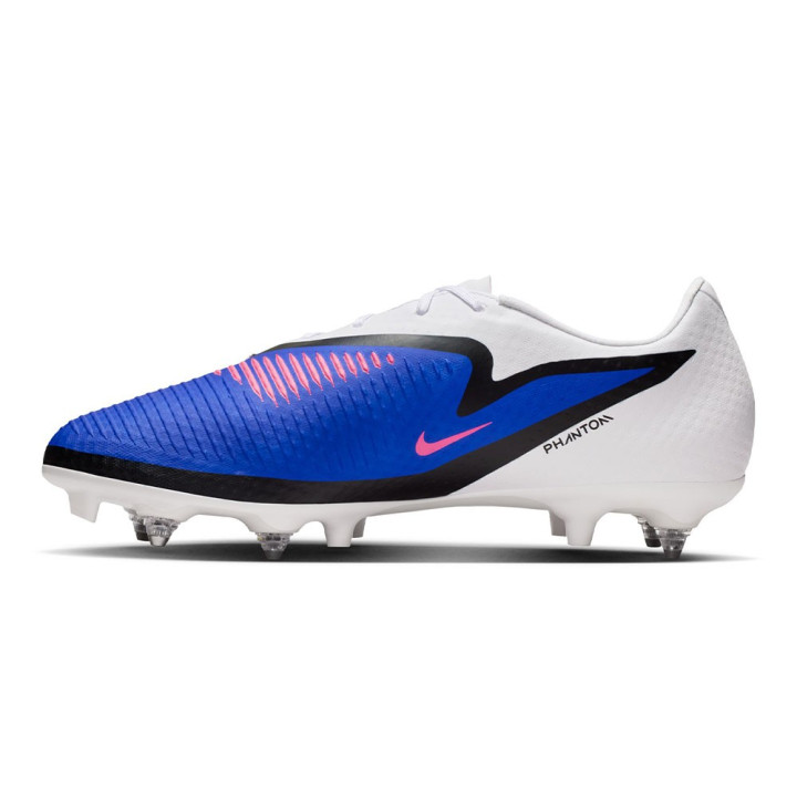 Nike Phantom 6 Low Acad Sg-Pro Ac Blu Rosa Bianco - Scarpe Da Calcio Uomo
